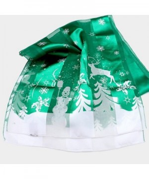 Christmas Holiday Silk Scarf Collection in Fashion Scarves