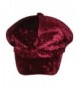 Womens Velvet Beret Winter newsboy in Women's Newsboy Caps