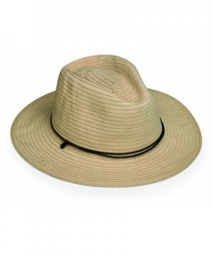 wallaroo Men's Jasper Sun Hat - UPF 50+ - Internal Adjustable Drawstring - Beige - CN129JXCEUJ