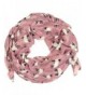 Sheep Print Design Scarves for Women Lightweight Large Size Scarf (Dusty rose) - CT11NT69FRN