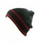 THE HAT DEPOT 200h Unisex Light Weight Chunky Cable Knit Beanie Hat - Black Red - CK12CLWEKVV