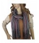 Debra Weitzner Knitted Winter Scarf- Mens Womens- Colorful Knit Striped Scarf - Striped 06 - CU185QDWR4W