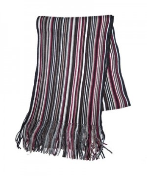 Weitzner Knitted Winter Colorful Striped in Cold Weather Scarves & Wraps