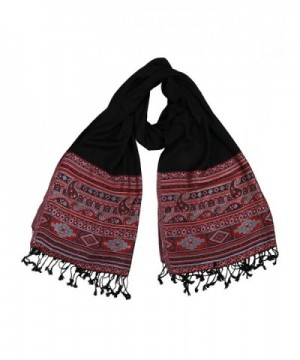 Black Pashmina Scarf Lovarzi Womens in Fashion Scarves