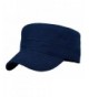 Qunson Men's Women's Flat Army Military Cadet Hats Snapback Caps - C - C112DGPWE83