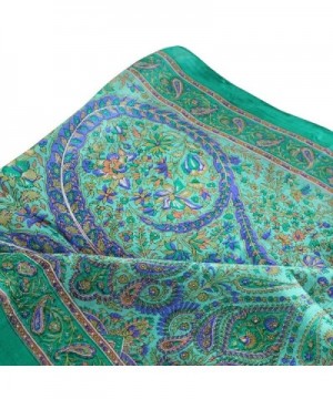 Fashionable Silk Scarf Indian Floral