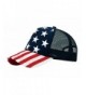 WP 5 Panel Foam Trucker USA Flag Stars and Stripes Cap - CF11VTT4SGF