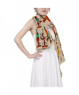 LORVIES Retro Beautiful African Lightweight in Fashion Scarves