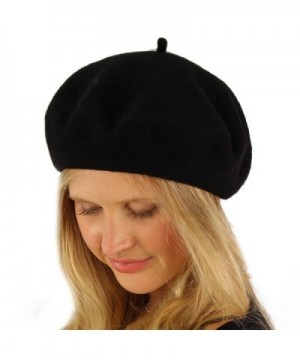 Classic Winter French Basque Hat in Women's Berets