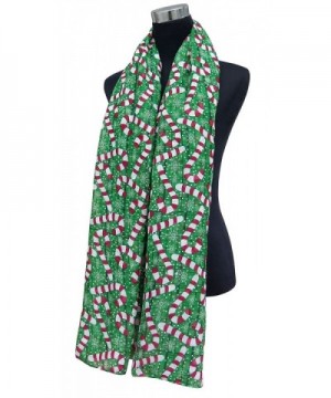Lina Lily Candy Womens Christmas in Fashion Scarves