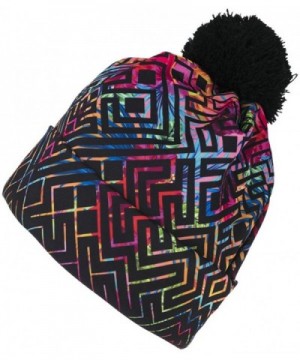 Ababalaya Unisex Skullies Beanies Labyrinth