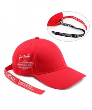 FURTALK Embroidery Caution Baseball Adjustable in Women's Baseball Caps