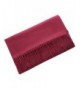 MorySong Cashmere Tassel Winter Burgundy in Fashion Scarves