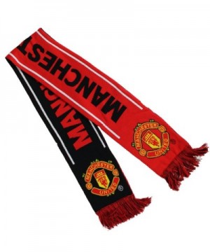 Manchester United Woven Winter Scarf (Black/Red/White) - CP11P6LXODZ