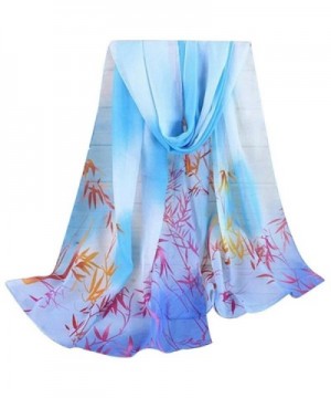 Lady Long Wrap- Misaky Women's Shawl Chiffon Scarf Scarves - Z_blue - CN185TE4ERR