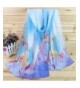 Misaky Womens Chiffon Scarves Z_Blue