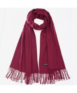 Large Silky Pashmina Fringes Colors