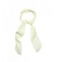 IvyFlair Women's Pleated Skinny Neck Scarf Tie in Different Colors - Cream - C112GQMGFDX
