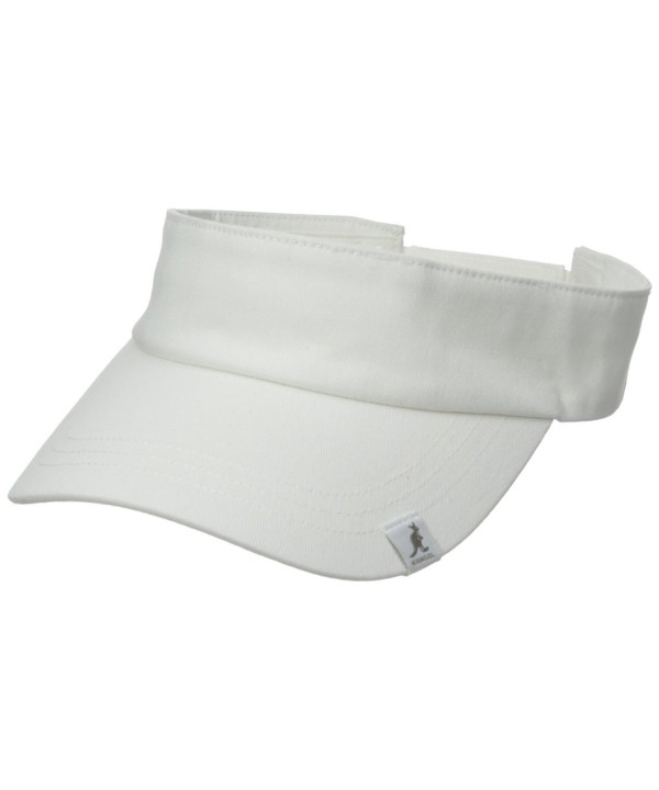 Kangol Men's Cotton Visor - White - CW12CGX6757