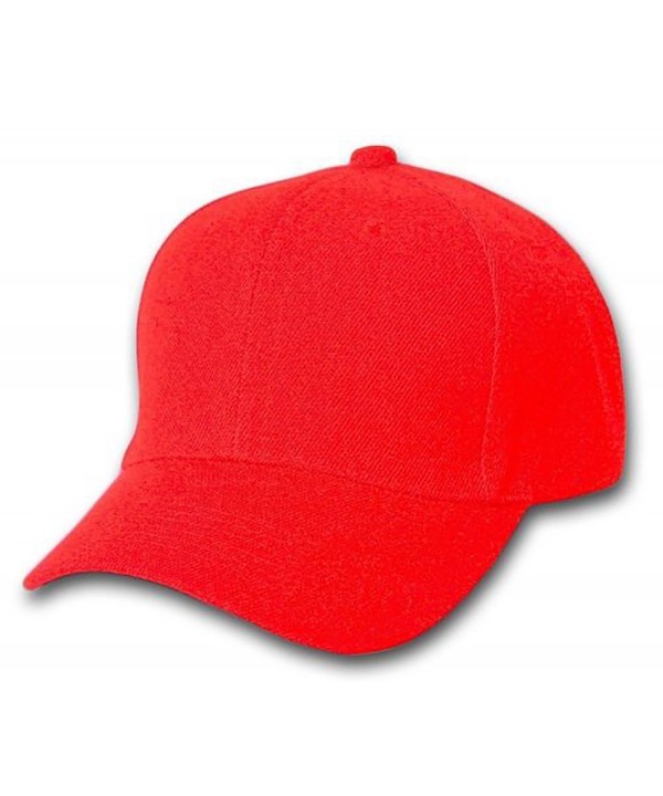 Plain Baseball Cap Blank Hat Solid Color Velcro Adjustable 13 Colors