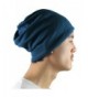 CAMOLAND 3-in-1 Fleece Slouchy Beanie Winter Cotton Ski Baggy Unisex - Navy - CE186C7SQXA