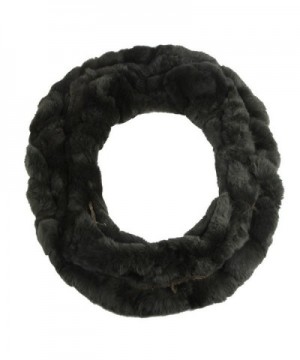 Real Fur Infinity Winter Scarf in Fashion Scarves