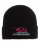 US Cities Unisex California Republic Winter Knit Beanie Hat Cap - Cuff - Black Fuschia - C111NZHEJY5