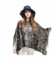 YuShengTang Fringed Knitted Leopard Valentines in Cold Weather Scarves & Wraps