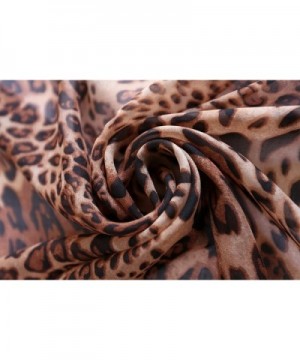 DAPENG Women Chiffon Printed Leopard in Fashion Scarves