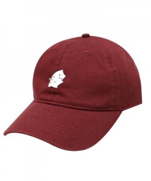 HUNTER Cotton Baseball Colors Burgundy