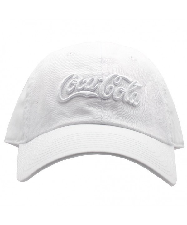 American Needle X Coca-Cola Tonal Wash Raglan Hat in White - C717YKEYM74