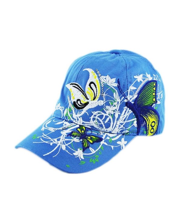 Caps- Toraway 2016 Fashion Women's Embroidered Duck Tongue Hat Baseball Cap - Blue - C712DZ2XIT1