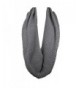 Wrapables Thick Knitted Winter Warm Infinity Scarf - Dark Grey - CE11CS86729