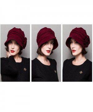 MaitoseTM Womens Decorative Flowers Beret in Women's Berets