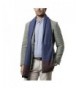 Joyci British Style Plaid Scarf Men's Long Neckwear Cashmere Feel Pashmina - Blue Coffee - CF12N8TA0H5