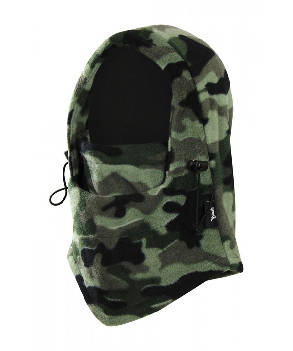 Multi-Functional Winter Windproof Balaclava Face Mask Hat- Thermal Fleece - Camouflage - CN12M8IM123