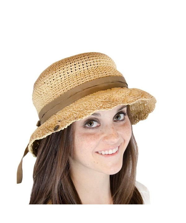 Peter Grimm Phoebe Sun Hat - Brown - CW11K3HBBQJ