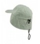 Washed Cotton Flap Hat Putty OSFM