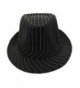 Unisex Classic Manhattan Vintage 105 BLACK in Men's Fedoras