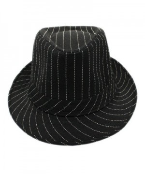 Unisex Classic Manhattan Vintage 105 BLACK in Men's Fedoras