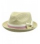 Betmar Women's Joanne Straw Fedora - Natural - CH11VZAYPY7