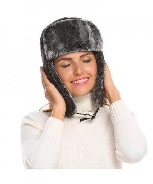 Unisex Winter Trapper Trooper Windproof in Women's Bomber Hats