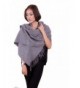 70" Long Pashmina Shawl Wraps Lambswool Scarf for Women Gift Box Idea - Grey - CT128S9N0VR