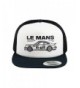 GarageProject101 1976 Le Mans Porsche 911 RSR Baseball Mesh Cap Snapback Trucker Hat- White / Navy- One Size - CU12LHPGBAP