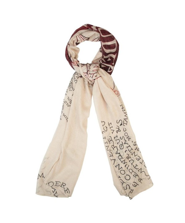 Harry Potter Marauder's Map Scarf - CH187LRA995