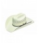 Ariat Men's Double S 10X Straw Cowboy Hat - Natural - CT127NM6E0J