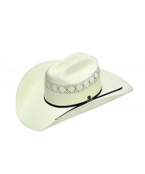 Ariat Men's Double S 10X Straw Cowboy Hat - Natural - CT127NM6E0J