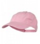 Washed Solid Pigment Dyed Cotton Twill Brass Buckle Cap - Pink - CQ11918IXWB