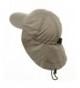 MG Microfiber Cap with Flap Khaki