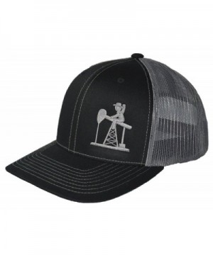 Pumpjack Cowboy Diesel Trucker- Trucker Style Hat- OSHA - CM12H01TZPJ